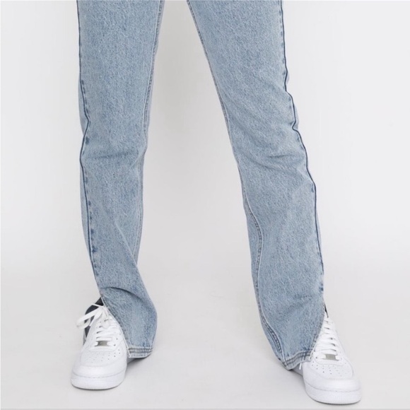 white fox be cool straight leg denim jeans - Picture 3 of 3